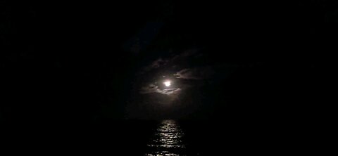 Moonlight in the Gulf of America