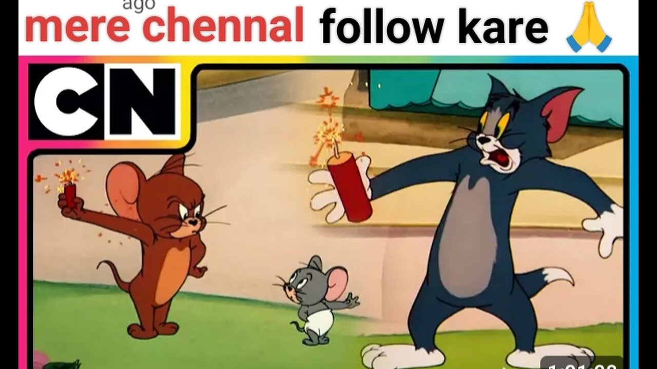 Tom & jarry♥️😁|| nibbles happy navratri surprise for Tom😆😘#tomjarry