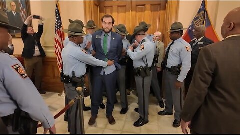 GA State Senator Arrested For Exercising 1st Amendment Rights