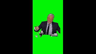 Jon Stewart Breaking Mug | Green Screen