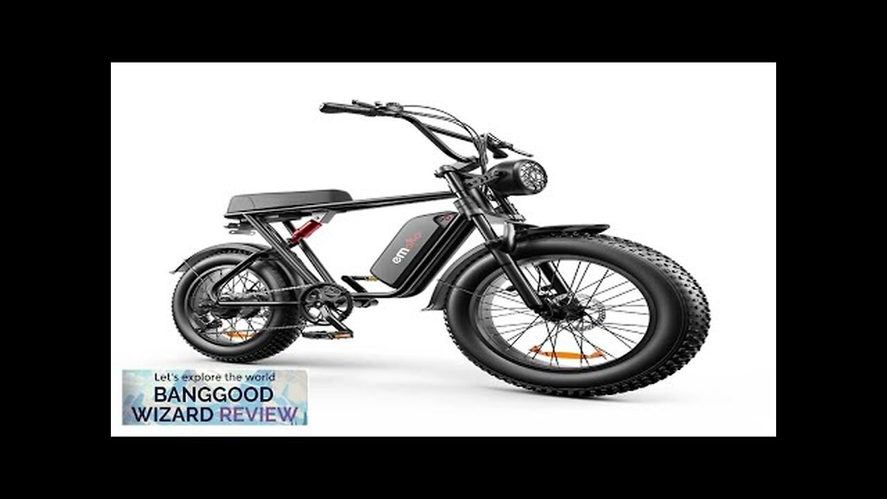 USA DIRECT Emoko C91 Electric Bike 48V 20Ah Battery 1000W Motor 20*4.0Inch Review