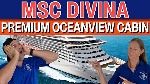 MSC Divina Premium Oceanview Cabin 5084 | Tall Man's Cruise Adventures