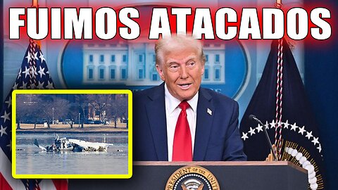 TRUMP explica EL DERRUMBE del avión en Washington