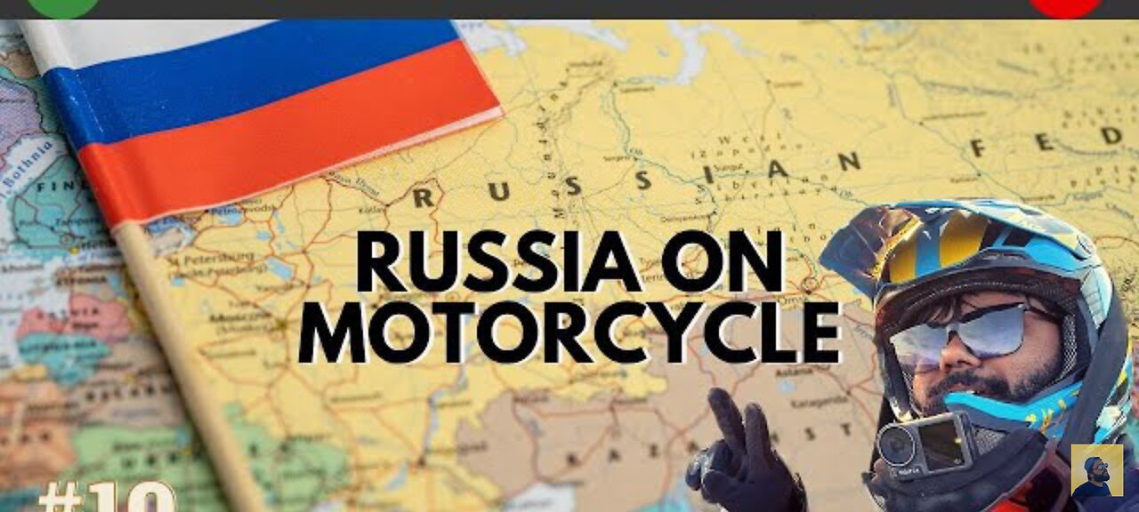 #10 I went to RUSSIA on a Motorcycle: Crazy BORDER CROSSING | #silkroadtrip