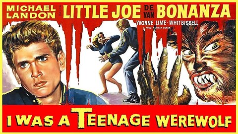 I Was a Teenage Werewolf (1957) Michael Landon, Yvonne Lime, Whit Bissell