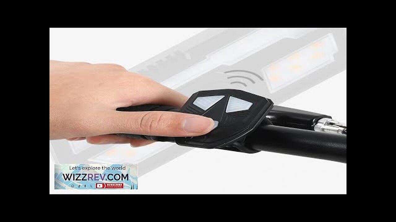 WEST BIKING Smart Bike Light Wireless Remote Control Rack Lamp LED ...