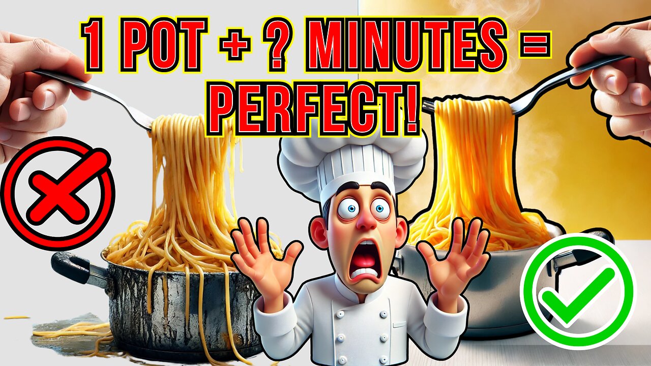 Spaghetti Cooking Time (EXACT Water, Salt & Time You NEED!)