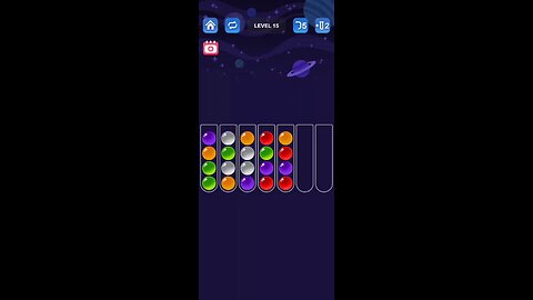 ball sorting puzzle level 15