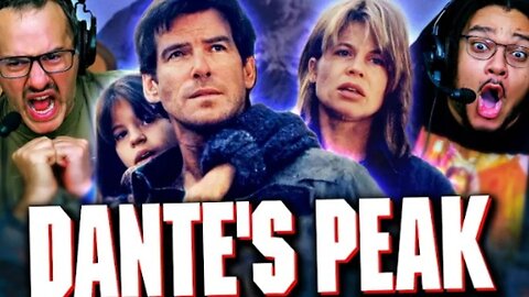 🛑LIVE - DANTE'S PEAK (1997) MOVIE REACTION first time watching