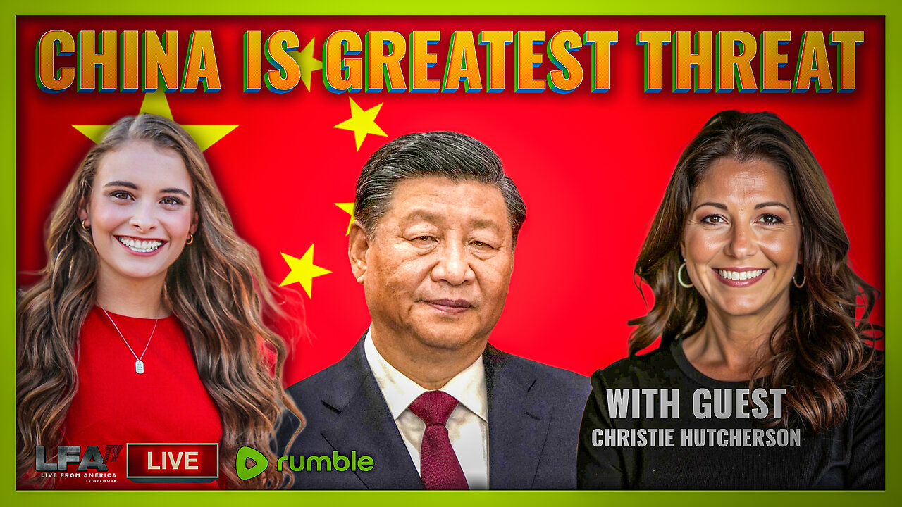CHINA IS GREATEST THREAT | LIVE WITH HANNAH FAULKNER 2.18.25 3PM