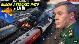 LVIV on FIRE: NATO Military Train Full of AIM-9 'SIDEWINDER' Missiles for F-16s Was Blown To BITS