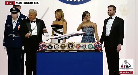 The Famous Trump Dance with a Sword