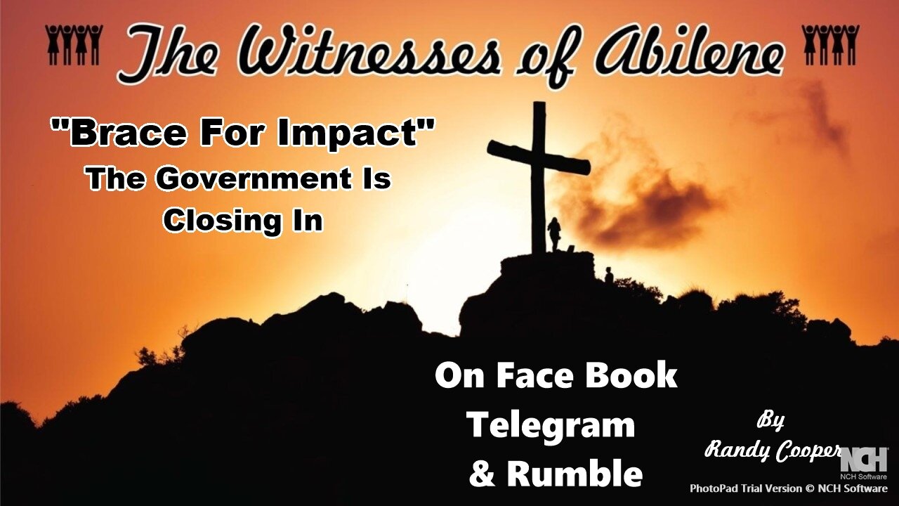 Brace For Impact the Government Is Closing In