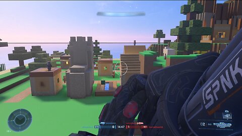 Minecraft Village Warzone: Halo Infinite