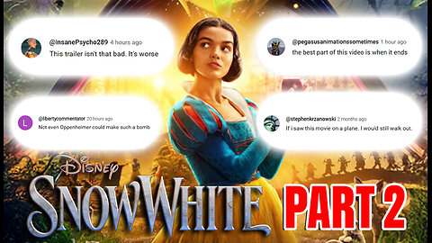 HILARIOUS Snow-White Trailer Comments (as a song)