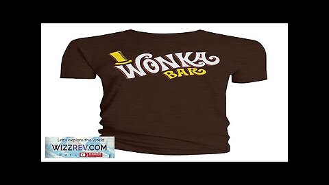 Willy Wonka & The Chocolate Factory: T-Shirt: Wonka Bar (Brown) Review