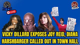 VICKY DILLARD EXPOSES JOY REID, DIANA HARSHBARGER CALLED OUT AT TOWN HALL