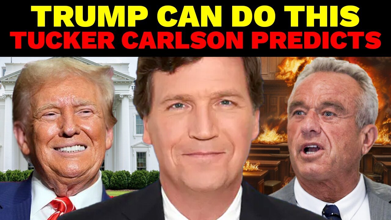 🔥GAME ON! Tucker Carlson MAKES HUGE Trump prediction!