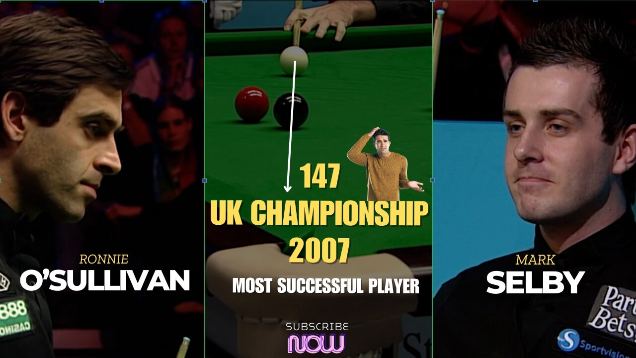 World Best Player Ever | Ronnie O'Sullivan vs Mark Selby UK Championship Final Deciding Frame 147