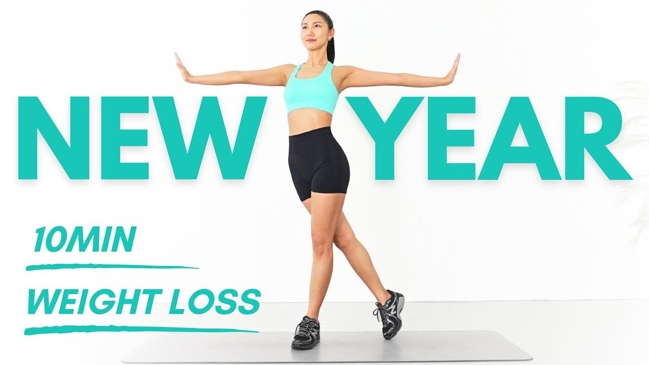 2025 New Year Full-Body Weight Loss Challenge🔥 10 Min Standing Workout | No Jump, No Squat, No Lunge