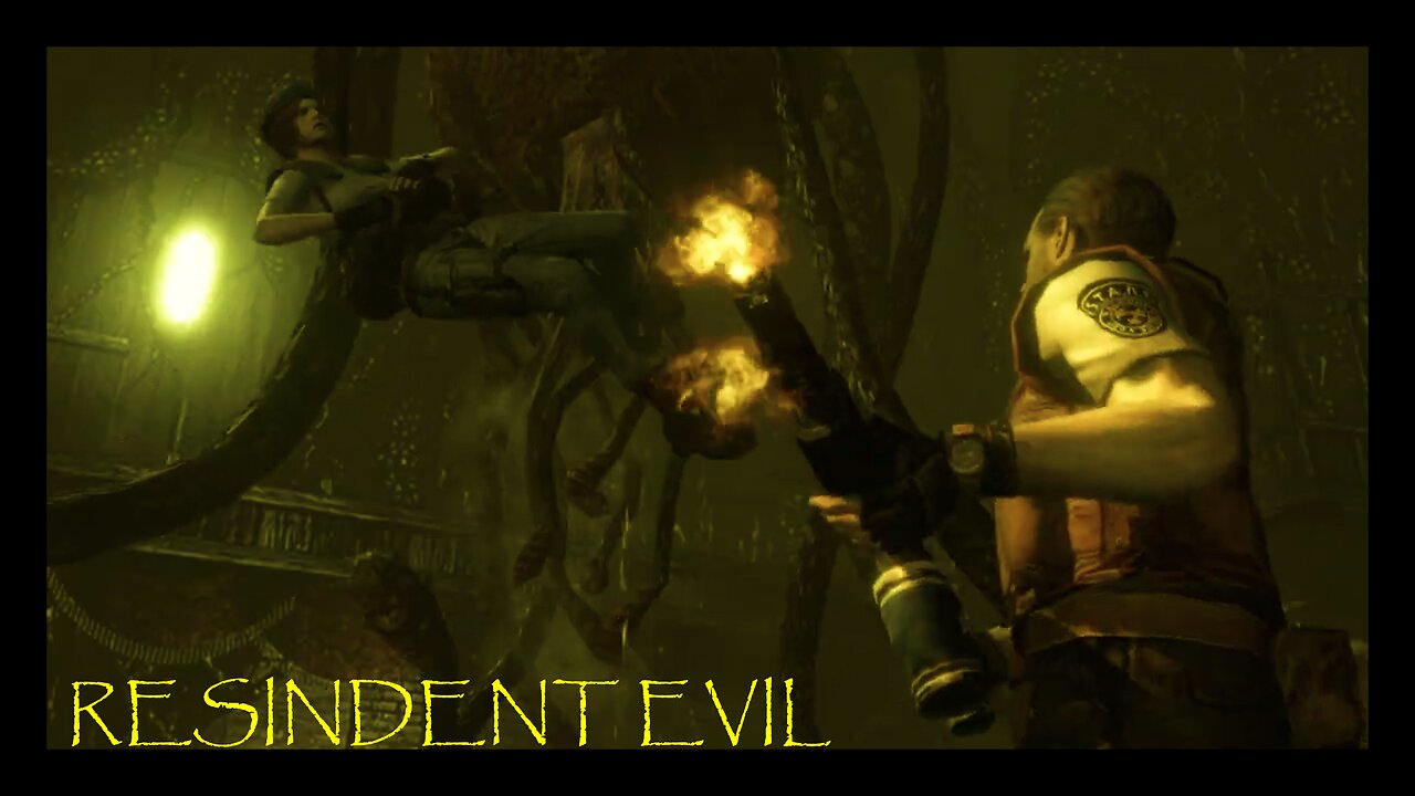 RESINDENT EVIL-BOSS FIGHT JILL VS EVIL PLANTS HELP!