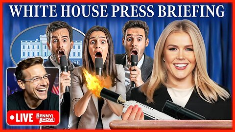 🚨 White House Press Briefing LIVE Right Now: Karoline Leavitt vs. Fake News as Deep State in PANIC