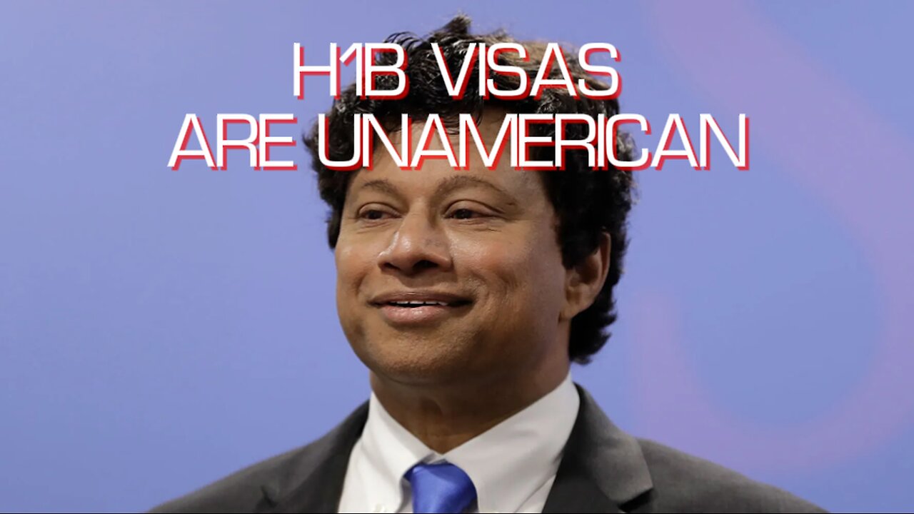 H1B VISAS ARE UNAMERICAN! Indian Shri Thanedar wants more foreigners.