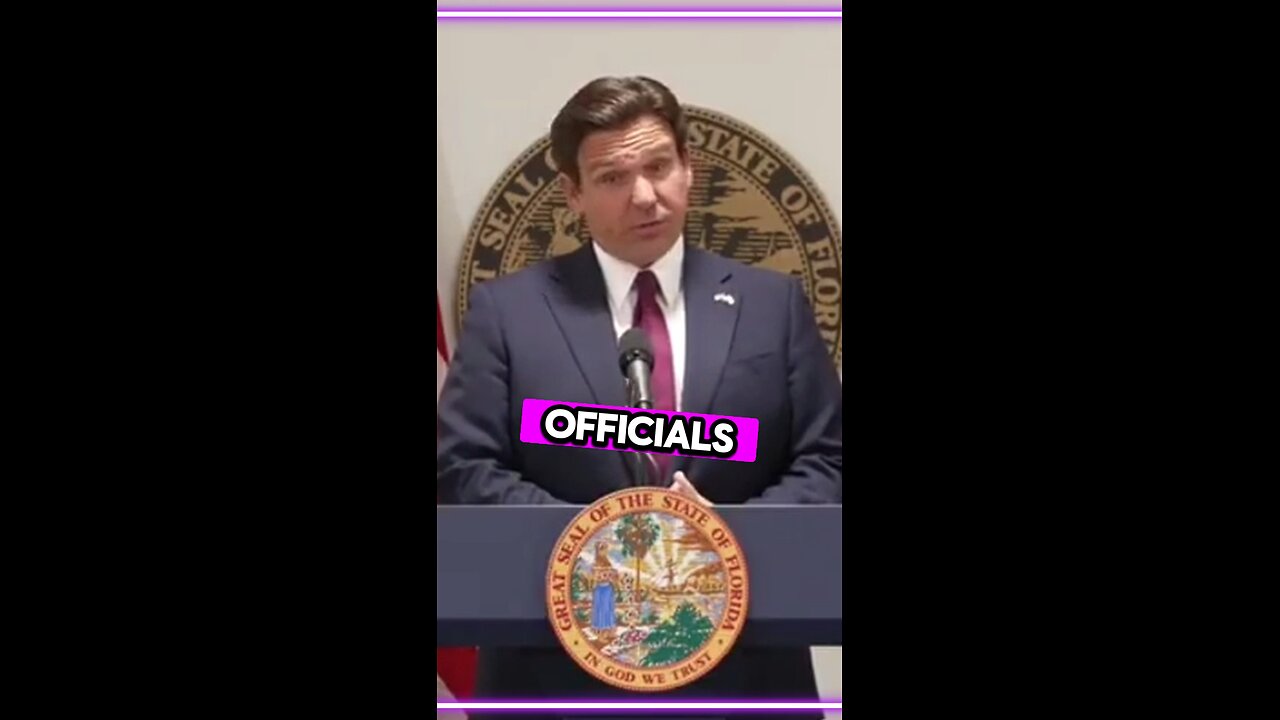 Ron DeSantis Prepares For Mass Deportations Day One