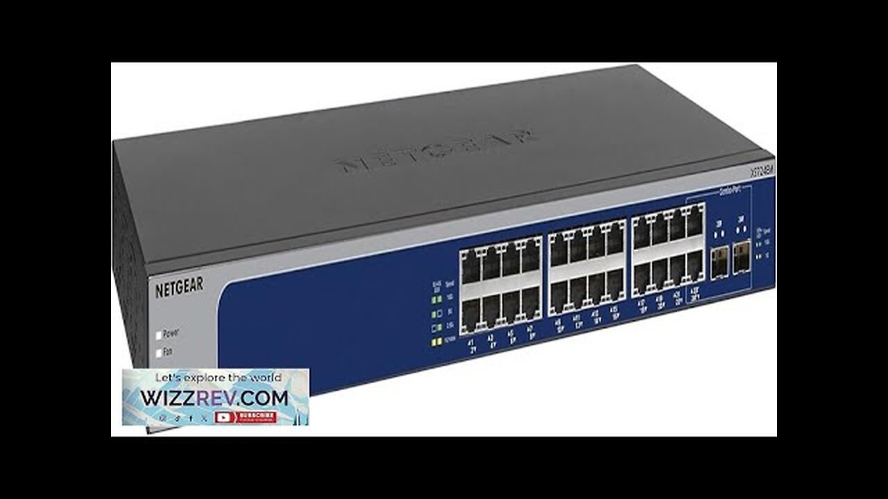 NETGEAR 24-Port 10G/Multi-Gigabit Plus Switch (XS724EM) Managed with 2 x 10G Review