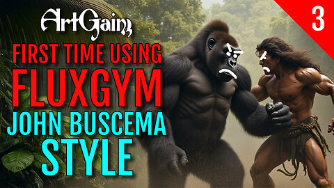 First Time Using FluxGym - John Buscema Style!