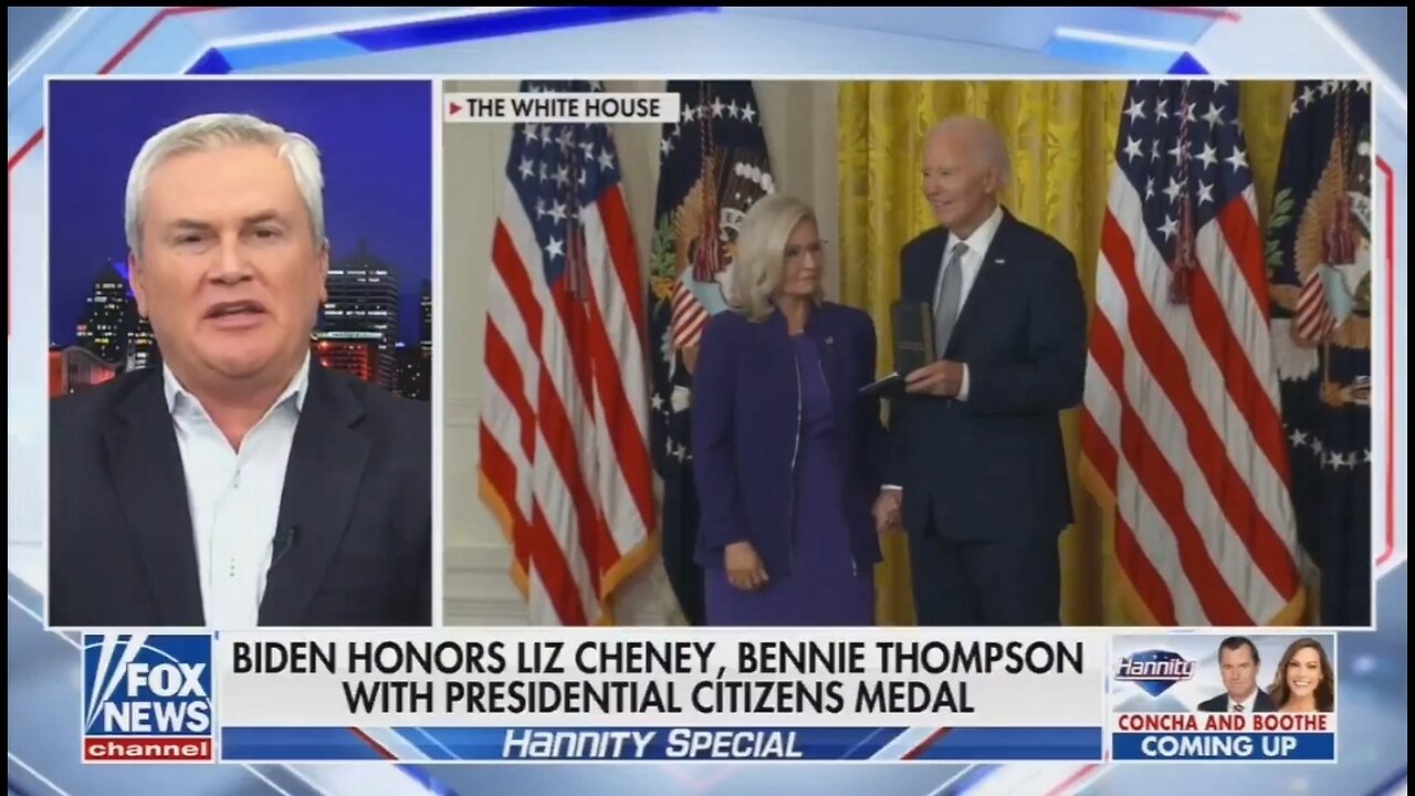 Rep James Comer: Liz Cheney Medal Is A Slap In The Face To Americans