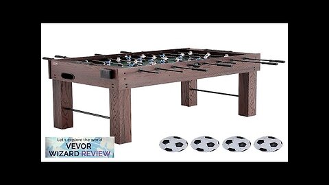 VEVOR Foosball Table 55 inch Standard Size Foosball Table Indoor Full Size Review