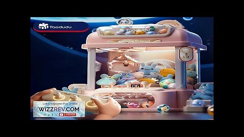 Big Size DIY Doll Machine Kids Coin Operated Play Game Mini Claw Review