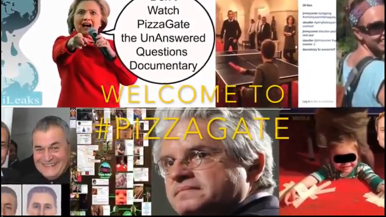 WELCOME TO PIZZAGATE