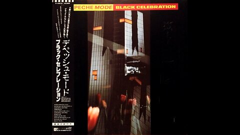 Depeche Mode - Black Celebration (Japan) 1986 LP