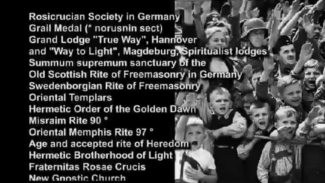 Heydrich worked on closing freemasons lodges during the 30's