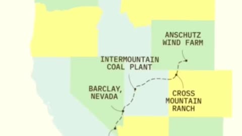 Windfarms in the American West