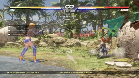 DOA6 Tina Combo Challenge
