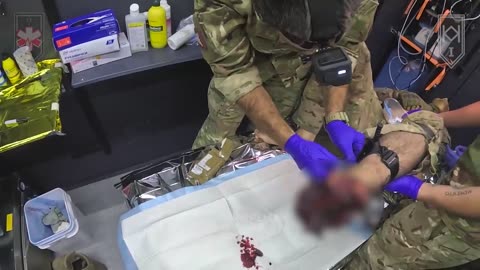 Intense Footage from Ukrainian Medics