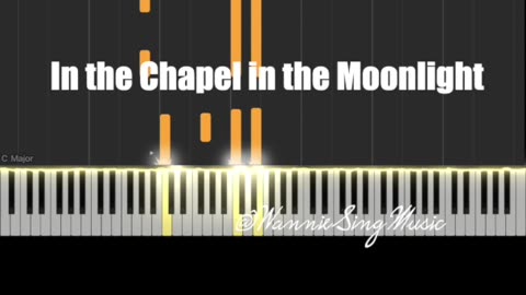 In the chapel in the moonlight piano