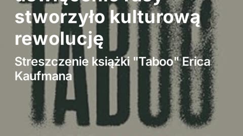 Tabu - jak uświęcenie rasy stworzyło kulturową rewolucję