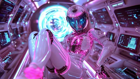 Star Babes - The Bounce Effect Retro-Futuristic Synthwave Cosmic Sci-Fi AI Video