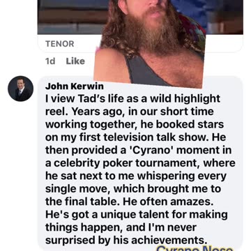 The John Kerwin Show #JohnKerwin #AsOfLateShow #AsOfLate #LateNight #Talkshow #TadpoleTriplett