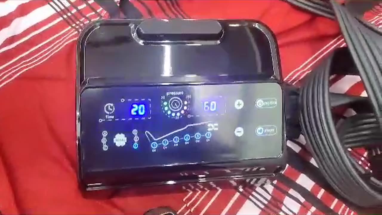 Air Compression Therapy Digital Lymphatic Drainage DVT Pump 6 Chamber