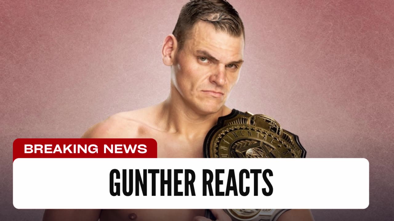 Gunther Reacts To Jey Uso Winning Title