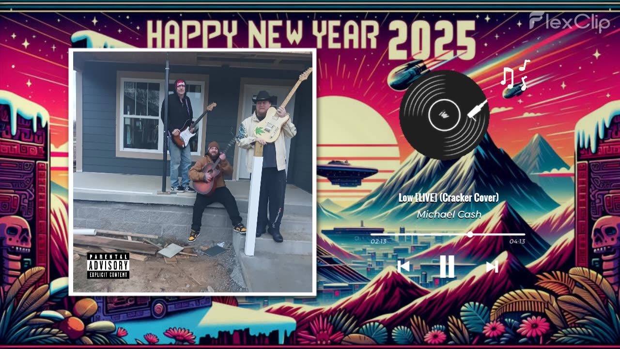 Michael Cash - Low [LIVE] (Cracker Cover) (Live at New Year's Rockin Eve)