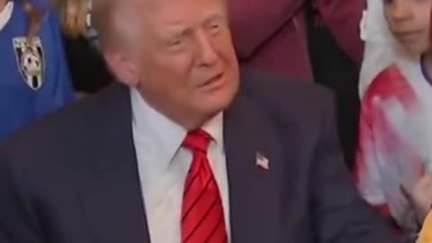 Trump Hands Out Pens After Signing Executive Order Banning Biological Men From Women's Sports