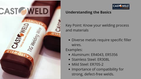 Purchase TIG Filler Wire Online - shop.castonelectrode.in