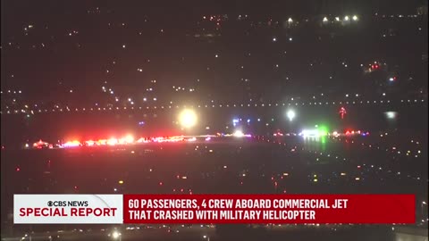 Military helicopter collides mid-air with American Airlines commercial flight near Washington D.C.