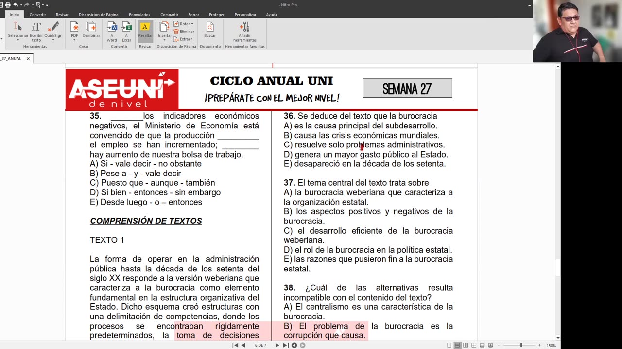 ASEUNI ANUAL 2021 | Semana 27 | RV